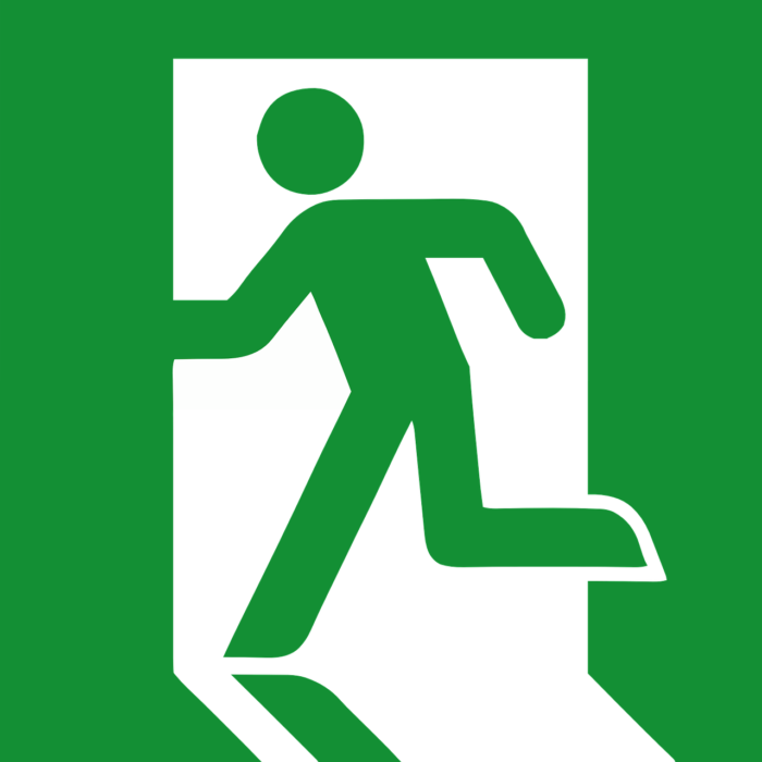Fire exit image