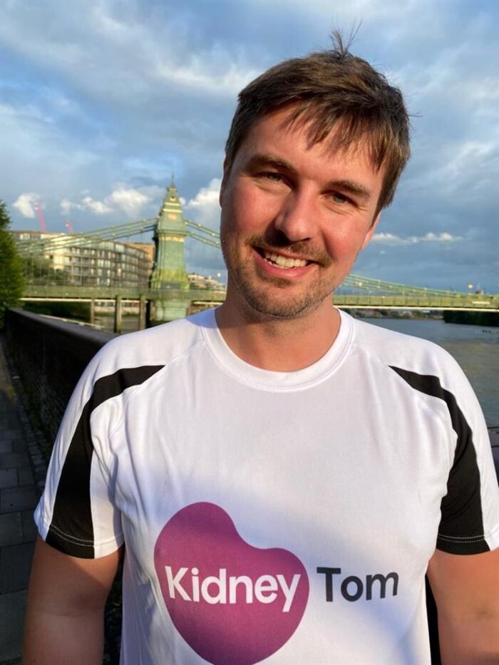 Kidney Tom fundraising image