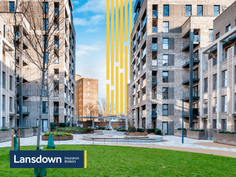 who pays for buildings insurance for a block of flats image